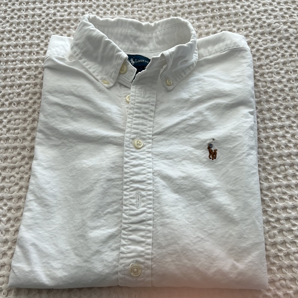Boys Polo button down shirt size 10